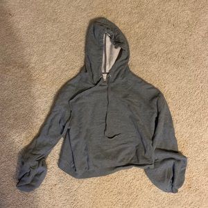 Grey oversized hoodie!